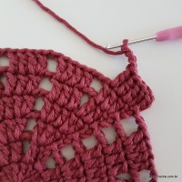 Tapete redondo passo a passo parte 1 (53)