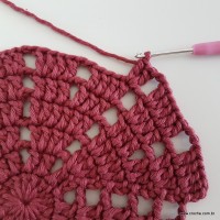 Tapete redondo passo a passo parte 1 (57)