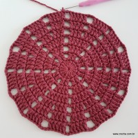Tapete redondo passo a passo parte 1 (60)