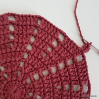 Tapete redondo passo a passo parte 1 (70)