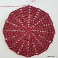 Tapete redondo passo a passo parte 1 (72)