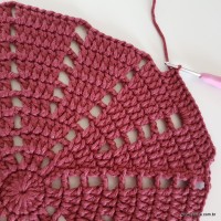 Tapete redondo passo a passo parte 1 (81)