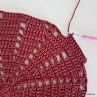 Tapete redondo passo a passo parte 1 (95)