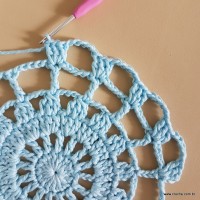 Tapete folhagem - passo a passo (46)