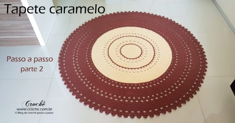 Tapete redondo para sala