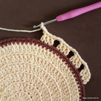 Tapete caramelo - passo a passo (74)