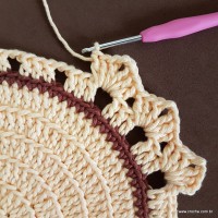 Tapete caramelo - passo a passo (85)