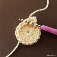 Tapete caramelo - passo a passo (9)