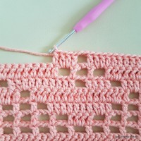 Tapete corações com laços - passo a passo (102)