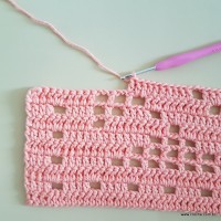 Tapete corações com laços - passo a passo (105)