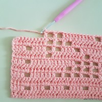 Tapete corações com laços - passo a passo (106)