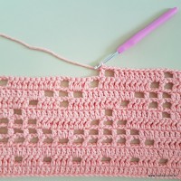 Tapete corações com laços - passo a passo (112)