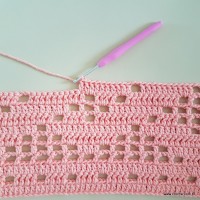 Tapete corações com laços - passo a passo (115)