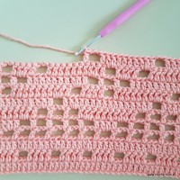 Tapete corações com laços - passo a passo (117)