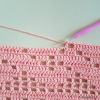 Tapete corações com laços - passo a passo (130)