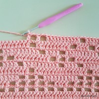 Tapete corações com laços - passo a passo (134)