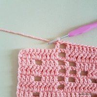 Tapete corações com laços - passo a passo (136)