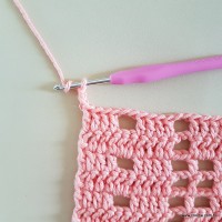 Tapete corações com laços - passo a passo (138)