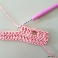 Tapete corações com laços - passo a passo (14)