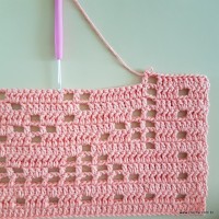 Tapete corações com laços - passo a passo (141)