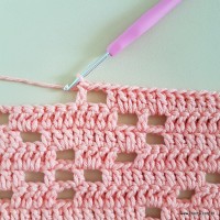 Tapete corações com laços - passo a passo (145)