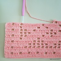 Tapete corações com laços - passo a passo (146)