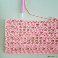 Tapete corações com laços - passo a passo (147)