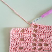 Tapete corações com laços - passo a passo (149)