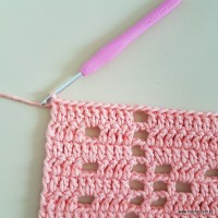 Tapete corações com laços - passo a passo (150)