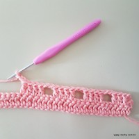 Tapete corações com laços - passo a passo (16)