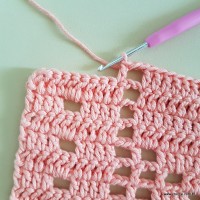 Tapete corações com laços - passo a passo (160)