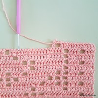 Tapete corações com laços - passo a passo (167)