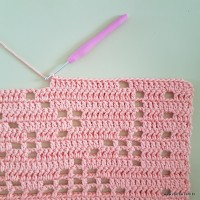 Tapete corações com laços - passo a passo (168)