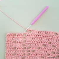 Tapete corações com laços - passo a passo (172)