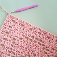 Tapete corações com laços - passo a passo (178)