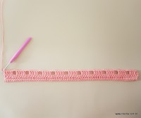 Tapete corações com laços - passo a passo (19)