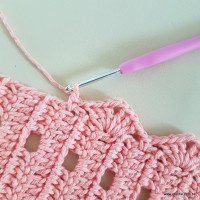 Tapete corações com laços - passo a passo (192)