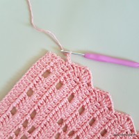 Tapete corações com laços - passo a passo (193)