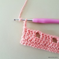 Tapete corações com laços - passo a passo (20)