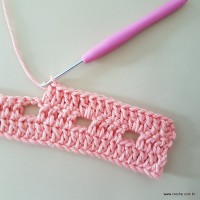 Tapete corações com laços - passo a passo (23)