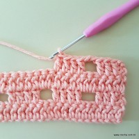 Tapete corações com laços - passo a passo (28)