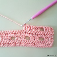 Tapete corações com laços - passo a passo (29)