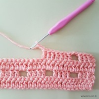 Tapete corações com laços - passo a passo (30)