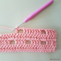 Tapete corações com laços - passo a passo (31)