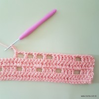 Tapete corações com laços - passo a passo (33)