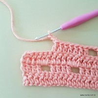 Tapete corações com laços - passo a passo (37)