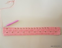 Tapete corações com laços - passo a passo (39)