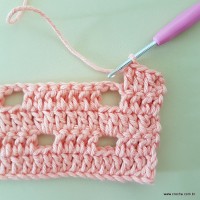 Tapete corações com laços - passo a passo (42)