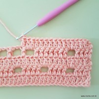 Tapete corações com laços - passo a passo (44)