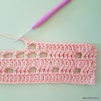 Tapete corações com laços - passo a passo (45)